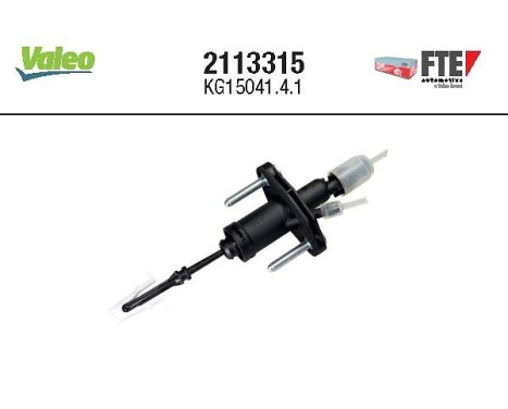 Cylindre émetteur, embrayage FTE CLUTCH ACTUATION 2113315 Valeo