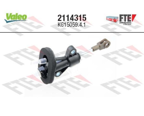 Cylindre émetteur, embrayage FTE CLUTCH ACTUATION 2114315 Valeo