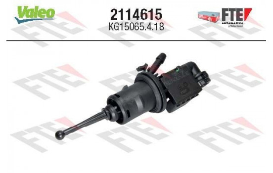 Cylindre émetteur, embrayage FTE CLUTCH ACTUATION 2114615 Valeo