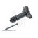 Cylindre récepteur, embrayage ADC43623 Blue Print, Vignette 3