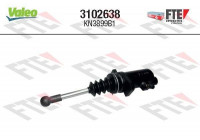 Cylindre récepteur, embrayage FTE CLUTCH ACTUATION 3102638 Valeo
