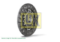 Disque d'embrayage 323 0933 10 LUK
