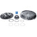 Kit d'embrayage 3000 950 057 Sachs
