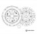 Kit d'embrayage ADBP300037 Blue Print