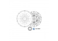 Kit d'embrayage ADJ133007 Blue Print