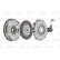 Kit d'embrayage FULLPACK DVA (CSC) 837341 Valeo