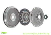 Kit d'embrayage KIT4P - CONVERSION KIT 835071 Valeo