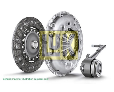 Kit d'embrayage LuK RepSet Pro 624 3753 34