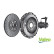 Kit d'embrayage REMANUFACTURED KIT3P (CSC) 827574 Valeo
