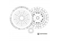 Kit d'embrayage SMARTFIT Solution Kit ADBP300060 Blue Print