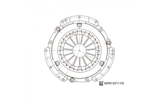 Mécanisme d'embrayage ADN132111N Blue Print