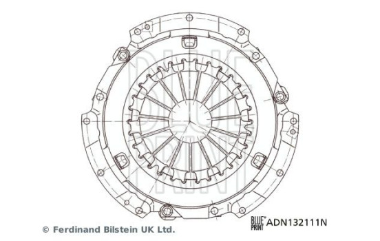 Mécanisme d'embrayage ADN132111N Blue Print, Image 2