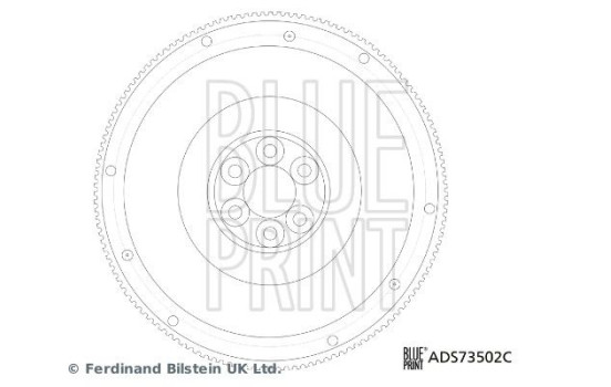 Volant moteur ADS73502C Blue Print, Image 2