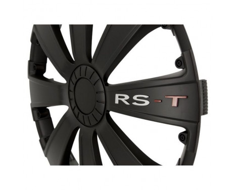 Enjoliveur de roue 4 pièces RS-T 15 pouces noir, Image 3