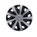 Enjoliveurs Craft argent/noir (jantes convexes) 15 pouces