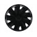 Enjoliveurs Craft argent/noir (jantes convexes) 15 pouces, Vignette 2