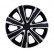Enjoliveurs de roue Tenzo 14 pouces argent/noir