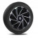 Ensemble d'enjoliveurs de roue Sparco 4 pièces Varese 14 pouces argent / noir, Vignette 2