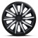 Ensemble de 4 enjoliveurs de roue AutoStyle Decent 14 pouces argent/noir, Vignette 2