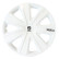 Jeu d'enjoliveurs Sparco 4 pièces Palermo 15 pouces blanc