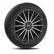 Jeu d'enjoliveurs Sparco 4 pièces Treviso 13 pouces noir / argent, Vignette 2