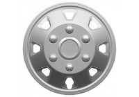 Jeu d'enjoliveurs Utah II 16 pouces argent (Convex Rims)