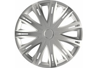 Jeu de enjoliveurs de roue 4 pièces Spark Silver 13 pouces