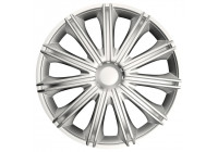 Enjoliveurs Nero 18 pouces argent