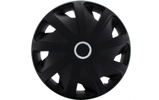 Ensemble d'enjoliveurs noirs Craft RC (jantes convexes) 16 pouces