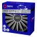 Jeu d'enjoliveurs Sparco 4 pièces Treviso 13 pouces noir / argent, Vignette 3