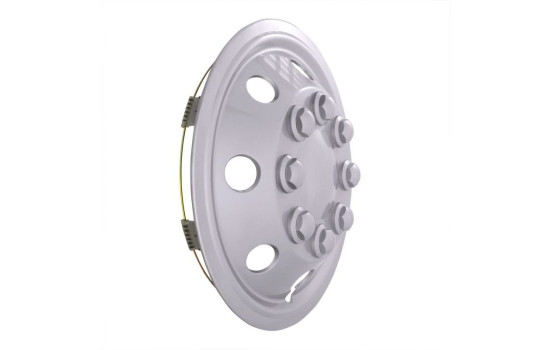 Jeu d'enjoliveurs Utah 14 pouces argent (Convex Rims), Image 2