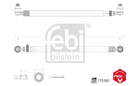 Barre de connexion ProKit 175161 FEBI, Image 2