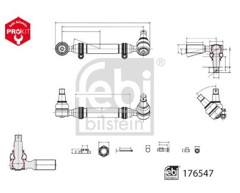 biellette de direction 176547 FEBI