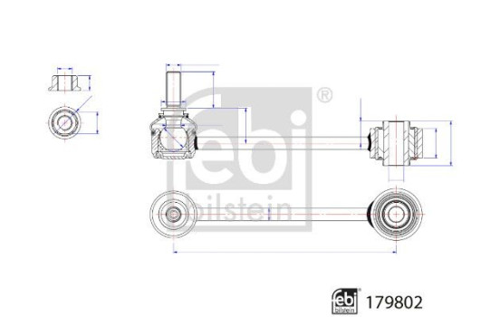 bielle 179802 FEBI