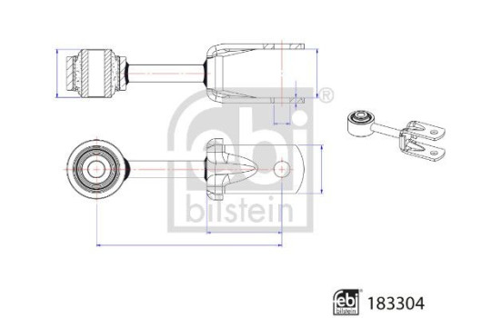 bielle 183304 FEBI, Image 3