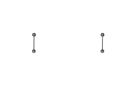 Ensemble de barres stabilisatrices