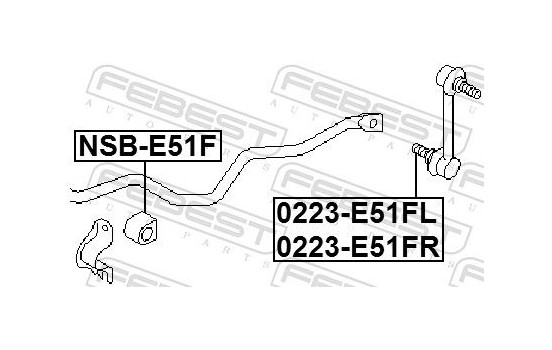 Entretoise/tige, stabilisateur