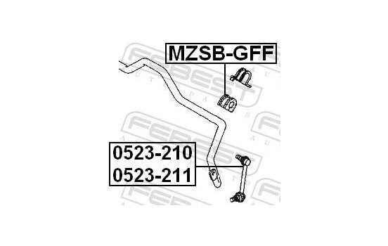 Entretoise/tige, stabilisateur, Image 2