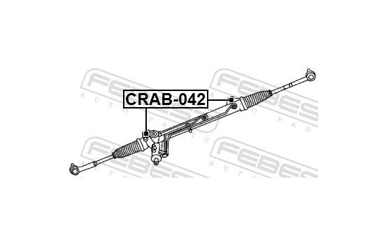 Suspension, crémaillière de direction, Image 2
