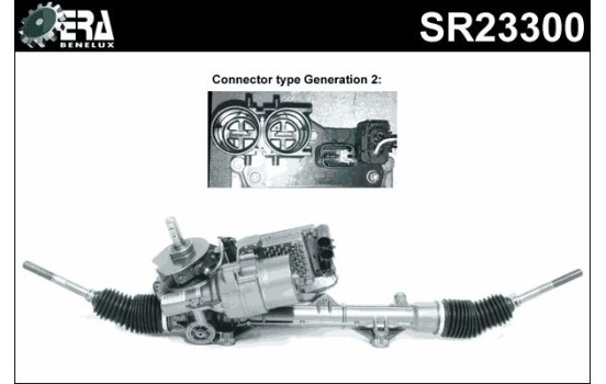 Crémaillière de direction SR23300 ERA Benelux