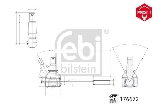 Embout de biellette 176672 FEBI, Image 3