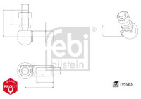 pièce d'accouplement d'arbre 195983 FEBI