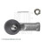 Rotule de barre de connexion ADC48715 Blue Print, Vignette 4