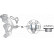 Rotule de barre de connexion VO-ES-10704 Moog
