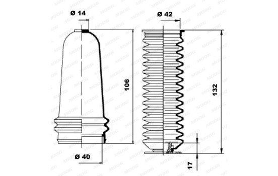 Jeu de joints-soufflets, direction, Image 3