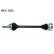 Arbre de transmission VKJC 1014 SKF