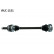 Arbre de transmission VKJC 1151 SKF
