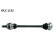 Arbre de transmission VKJC 1152 SKF