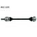 Arbre de transmission VKJC 1155 SKF