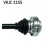 Arbre de transmission VKJC 1155 SKF, Vignette 3